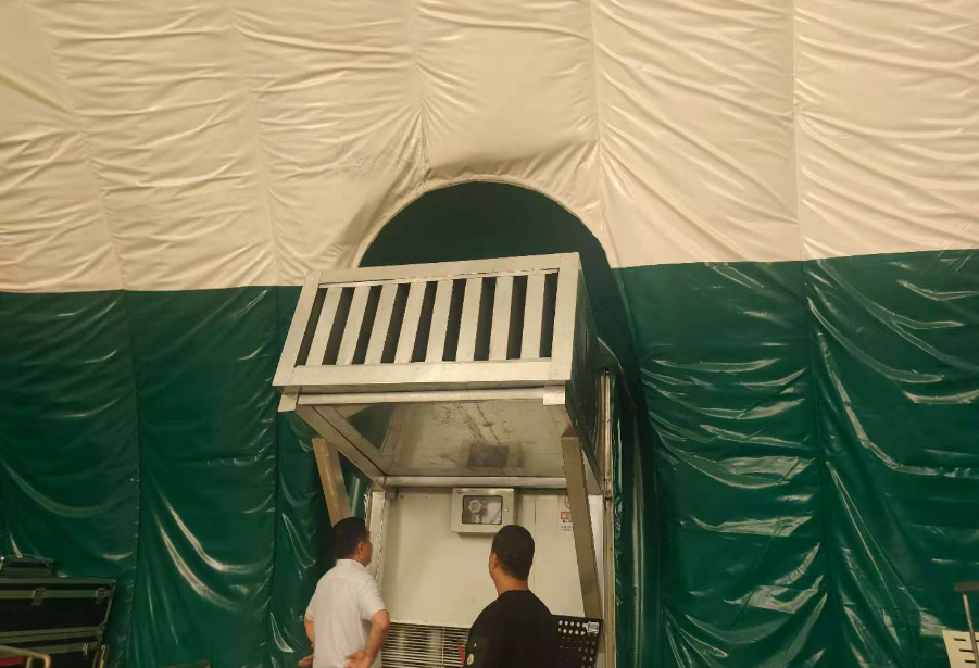 气膜馆内空气是如何流通的？
